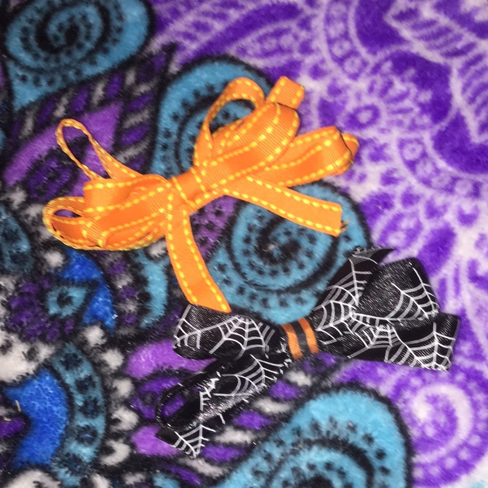 Halloween bows